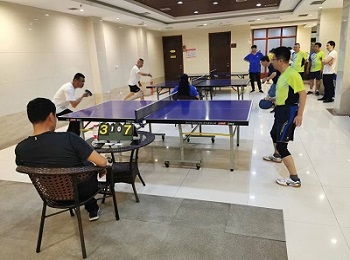 医院工会举办2022年度教职工乒乓球比赛