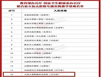 我院入选国家教育部首批《“大思政课”实践教学基地》“抗击疫情专题实践教学基地”