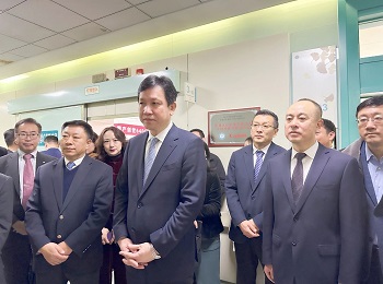 【新闻速递】辽宁省副省长靳国卫一行来我院调研