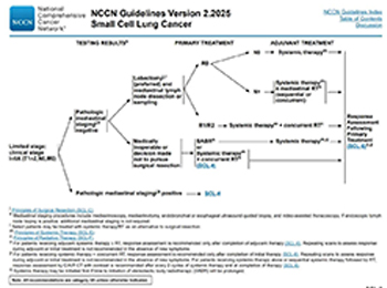 我院研究成果入选NCCN小细胞肺癌治疗指南!