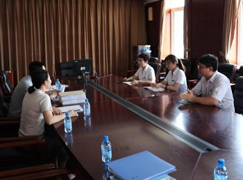 大连市财政局来院进行票据工作检查