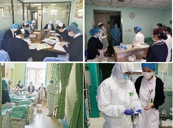 面对疫情 领略护理情怀
