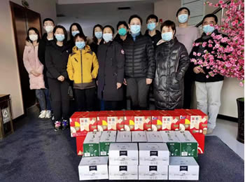 【战疫前线】院工会元旦期间慰问营口支援我院医疗队