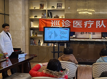我院巡诊医疗队进桃源里社区开展讲座